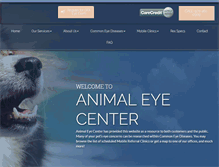 Tablet Screenshot of animaleyecenter.com